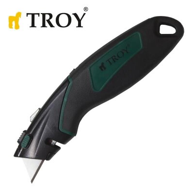TROY 21605 Auto Retractable Utility Knife - 8