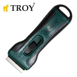 TROY 21607 Plastik Kazıma Bıçağı, 4 Yedek Bıçaklı  - 5