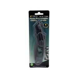 TROY 21608 Auto Retractable Utility Knife - 6