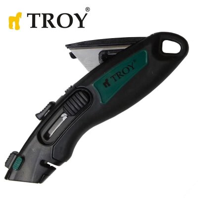 TROY 21608 Auto Retractable Utility Knife - 9
