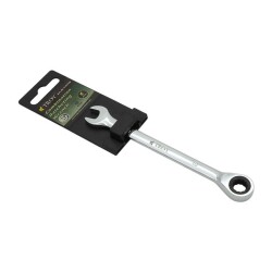 TROY 21710 Combination Wrench with Ratchet, 10mm - 2