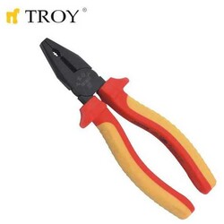 TROY - TROY 21807 Combination Plier 1000V VDE, 180mm