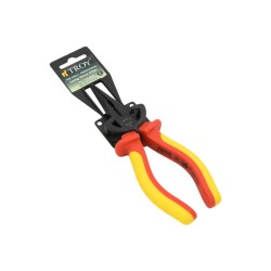 TROY 21816 Long-Nose Pliers 1000V VDE, 160mm - 3