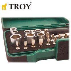 TROY 21948 Bits and Socket Set, 28 Pcs - 3
