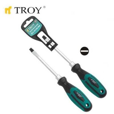 TROY 22101 Tornavida - Düz (6,3x200mm)
