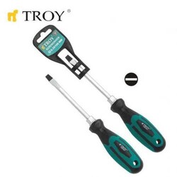 TROY - TROY 22103 Screwdriver - Slotted, 8,0x200mm