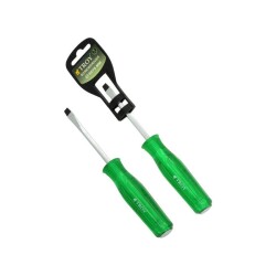 TROY 22130 Strike-Through Screwdriver - Slotted, 5,0x75mm