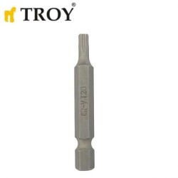 TROY 22241 Torx Bits Uç Seti (T20x50mm, 12 Adet) - 2