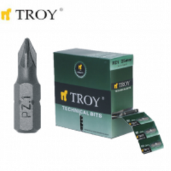 TROY - TROY 22253 Bits Set, PZ1x25mm, 50 Pcs TROY - TROY 22253 Bits Set, PZ1x25mm, 50 Pcs
