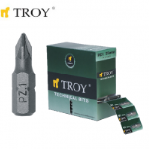 TROY 22253 Bits Uç Seti (PZ1x25mm, 50Adet) TROY 22253 Bits Uç Seti (PZ1x25mm, 50Adet)