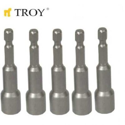 TROY 22291 Bits Uç Girişli Lokma Seti (8x65mm, 5 adet) - 4