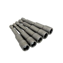 TROY 22291 Bits Uç Girişli Lokma Seti (8x65mm, 5 adet) - 2