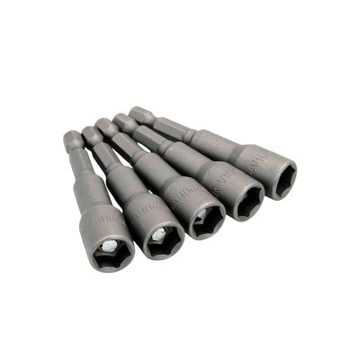 TROY 22292 Bits Uç Girişli Lokma Seti (10x65mm, 5 Adet) - 2