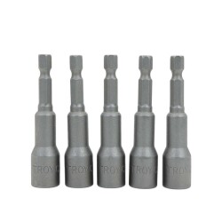 TROY 22292 Hanger Bolt Driver Set, 10x65mm, 5 Pcs