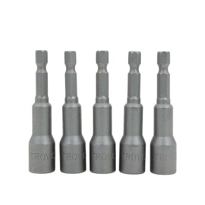 TROY 22292 Hanger Bolt Driver Set, 10x65mm, 5 Pcs - 1