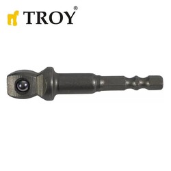 TROY - TROY 22293 Darbeli Lokma Adaptorü 1/4 TROY - TROY 22293 Darbeli Lokma Adaptorü 1/4