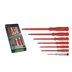TROY 22300 VDE Screwdriver Set, 7 Pcs - 5