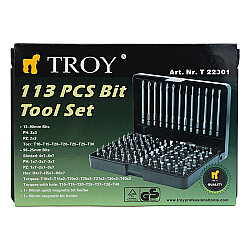 TROY 22301 Bits Set, 113 Pcs - 4