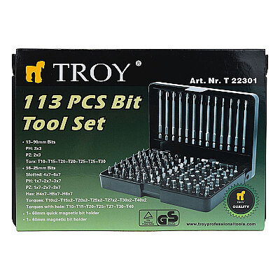 TROY 22301 Bits Set, 113 Pcs - 4