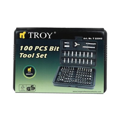 TROY 22302 Bits Set, 100 Pcs - 4