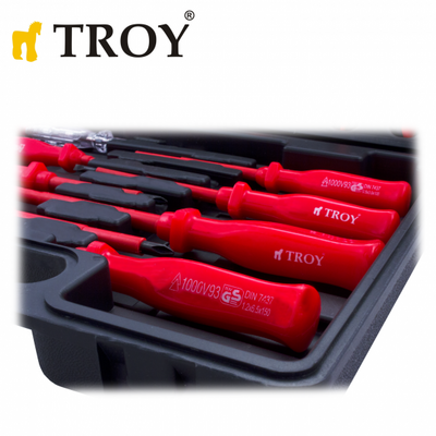 TROY 22303 Combination Tool Set, 11 Pcs