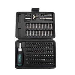 TROY 22309 Replaceable Bit Screwdriver Set, 101 Pcs