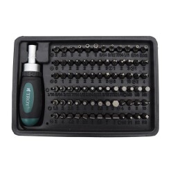 TROY 22309 Replaceable Bit Screwdriver Set, 101 Pcs - 2