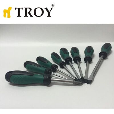 TROY 22332 Tornavida Bits Uç Seti, 32 Parça