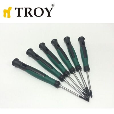TROY 22332 Tornavida Bits Uç Seti, 32 Parça