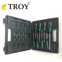 TROY 22332 Tornavida Bits Uç Seti, 32 Parça - 3