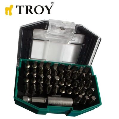 Troy 22344 Screwdriver Bit Set, 44 pieces