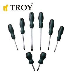 TROY 22350 Tornavida Bits Uç Seti, 50 Parça - 3