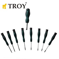 TROY 22350 Tornavida Bits Uç Seti, 50 Parça - 4