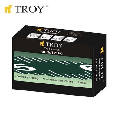 TROY 23103 Stoperli Şerit Metre (3mx16mm) - 2