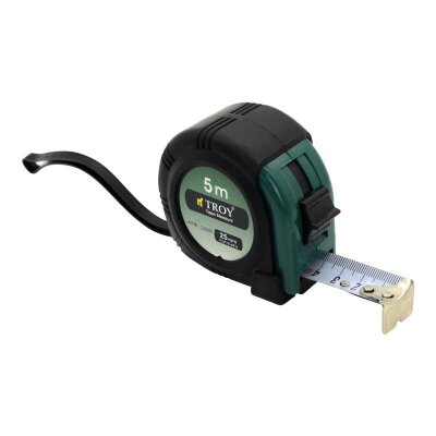 TROY 23105-25 Tape Measure, 5mx25mm - 1