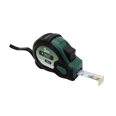 TROY 23123 Tape Measure, 3mx16mm - 1