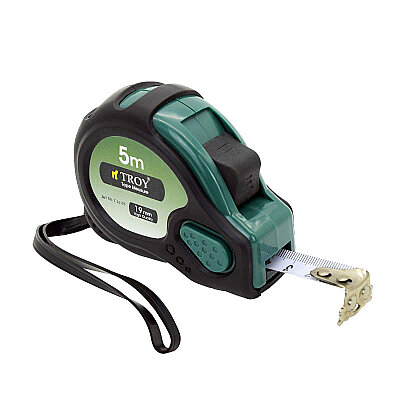 TROY 23126 Stoperli Şerit Metre (5mx19mm) Mıknatıslı - 1