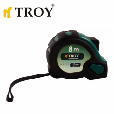 TROY 23127 Tape Measure, 8mx25mm TROY 23127 Tape Measure, 8mx25mm