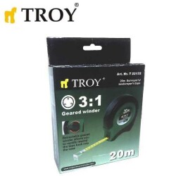 TROY 23132 Arazi Tipi Şerit Metre (20m x 13mm) - 6