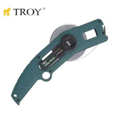TROY 23142 Surveyors Tape, 20m, 13×0.18mm - 2