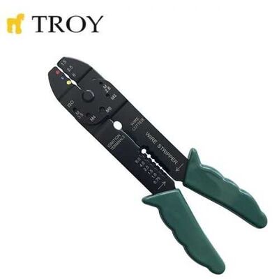TROY 24005 Crimping Pliers, 200mm