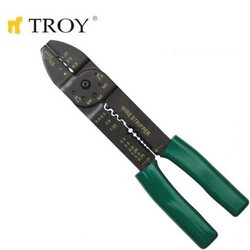 TROY - TROY 24006 Kablo Sıyırma-Pabuç Sıkma (225mm)