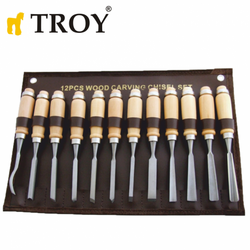 TROY 25004 Wood Carving Set, 12 Pcs - 7