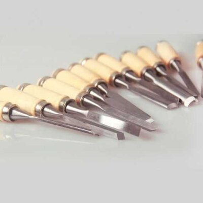 TROY 25004 Wood Carving Set, 12 Pcs - 8