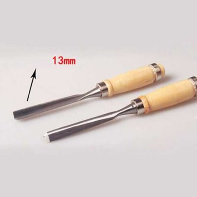 TROY 25004 Wood Carving Set, 12 Pcs - 12