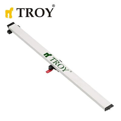 TROY 25005 Kıskaçlı Alüminyum Testere Kılavuzu, 60cm - 1