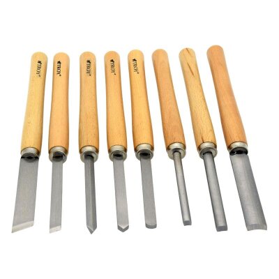 TROY 25008 Lathe Chisel Set, 8 Pcs - 1