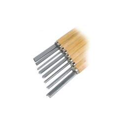 TROY 25008 Lathe Chisel Set, 8 Pcs - 7