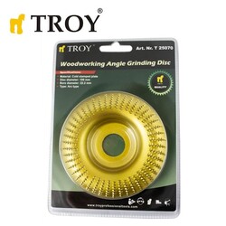 TROY 25070 Woodworking Angle Grinding Disc, 100mm - 3