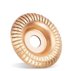 TROY 25074 Angle Grinder Wood Carving Disc, 125mm - 4